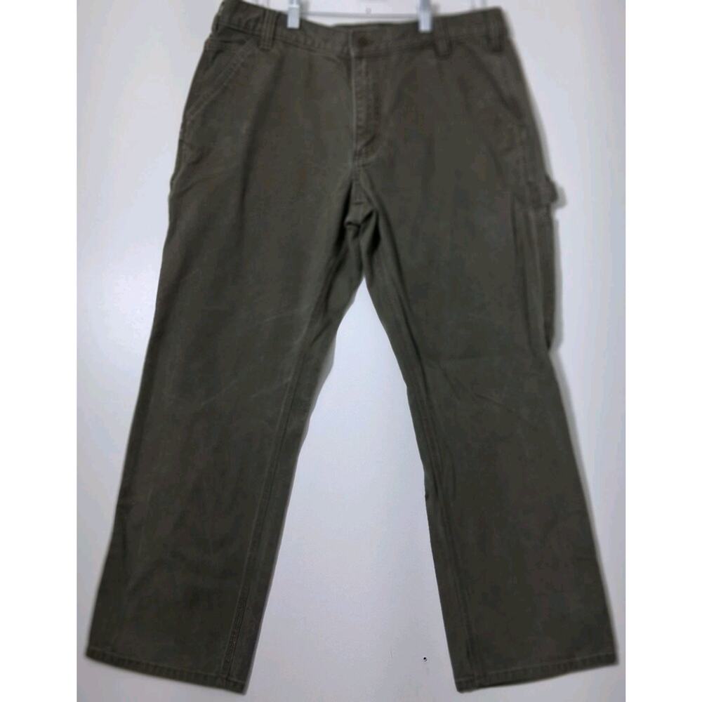 Carhartt Pants Mens Size 36×30 Rugged Flex Duck Utility Work Pants Relaxed Fit